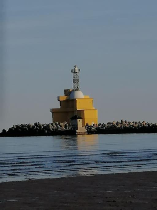 Orizzonte Marino Giallo Angolo Solare Verso La Laguna Cavallino-Treporti Luaran gambar